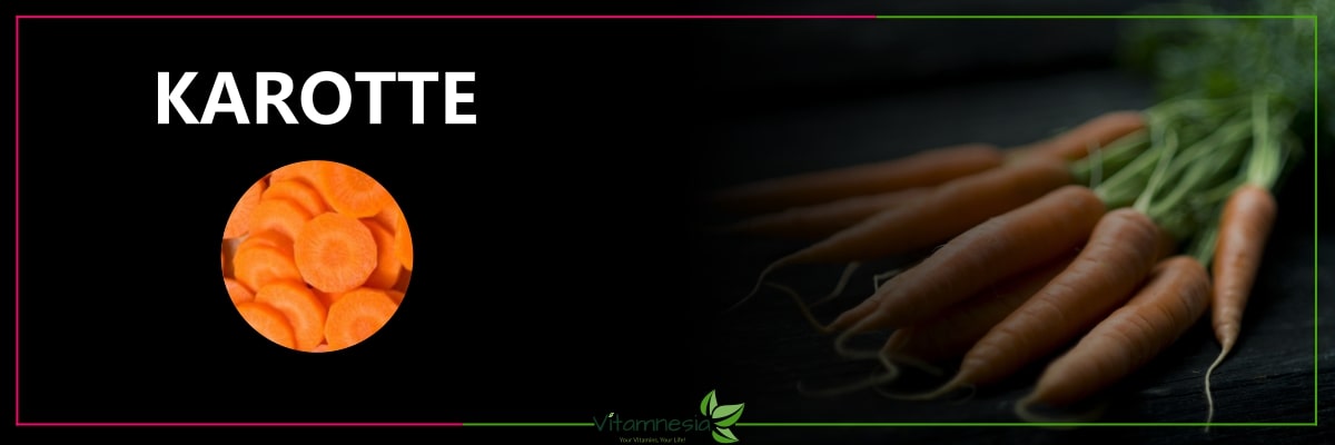 Vitamine für die Augen – Karotten mit Beta-Carotin