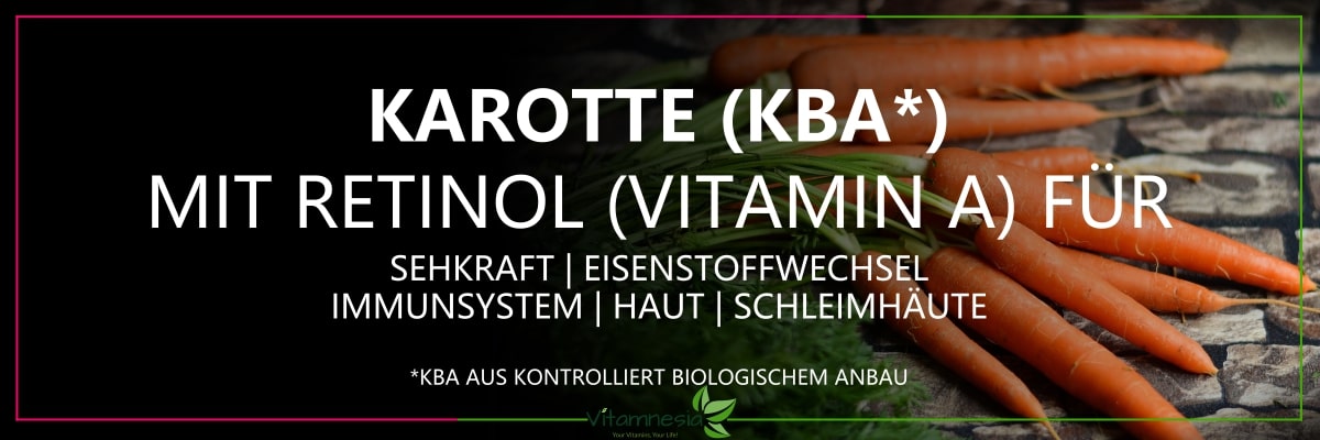 Vitamin A kaufen – natürliche Unterstützung für Haut & Augen
